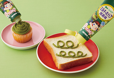 アヲハタと不二家のタイアップ第3弾 「ミルキー」をホイップに仕立てた