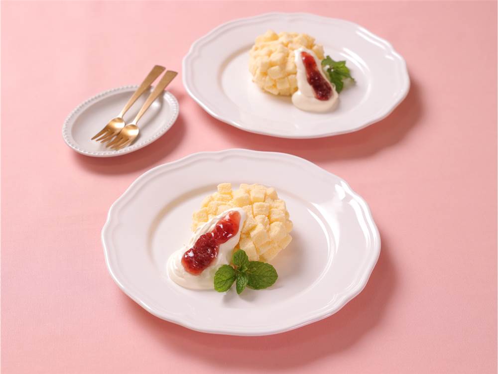 もふもふドームケーキ おすすめレシピ アヲハタ