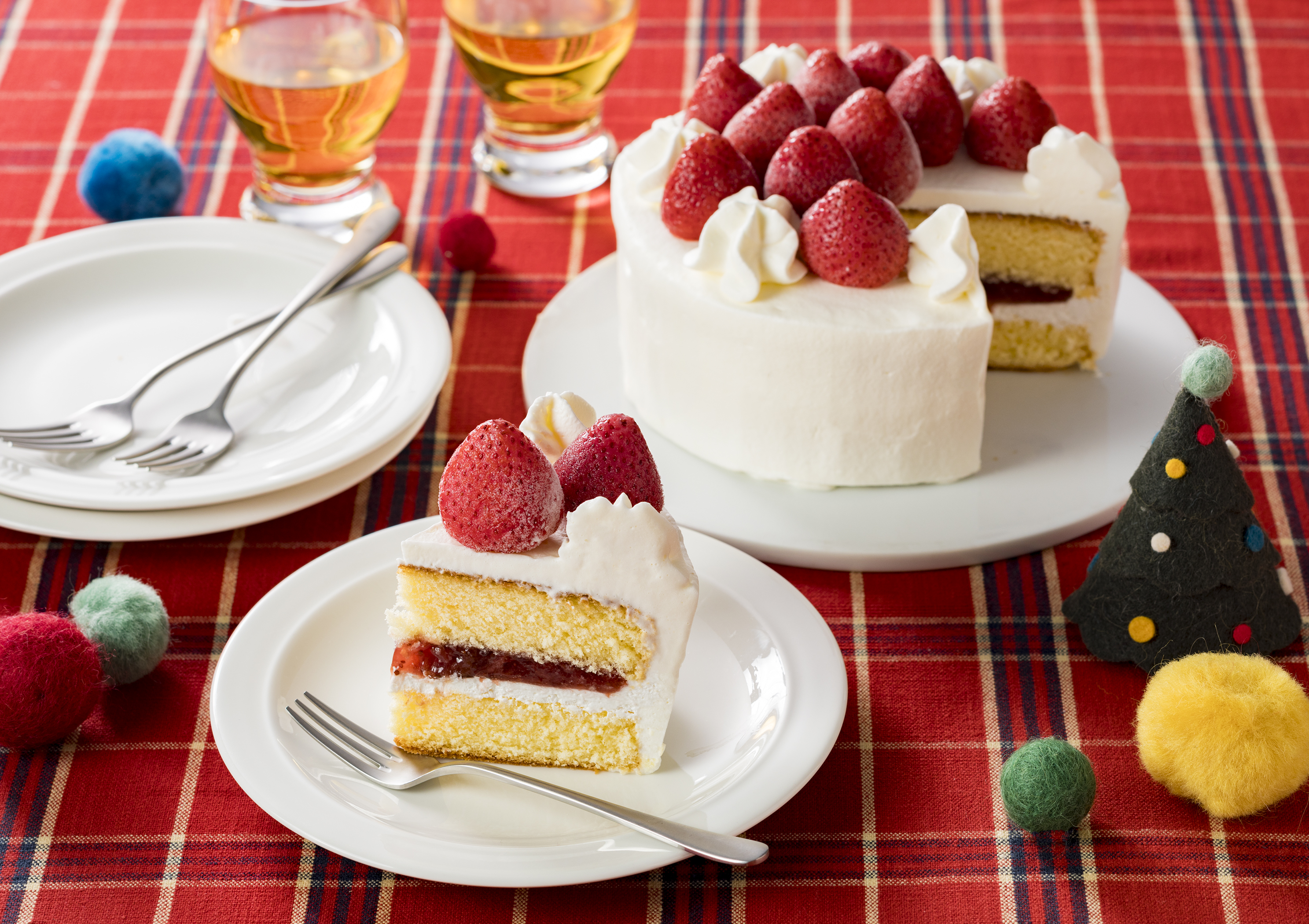 くちどけフローズン いちごのショートケーキ