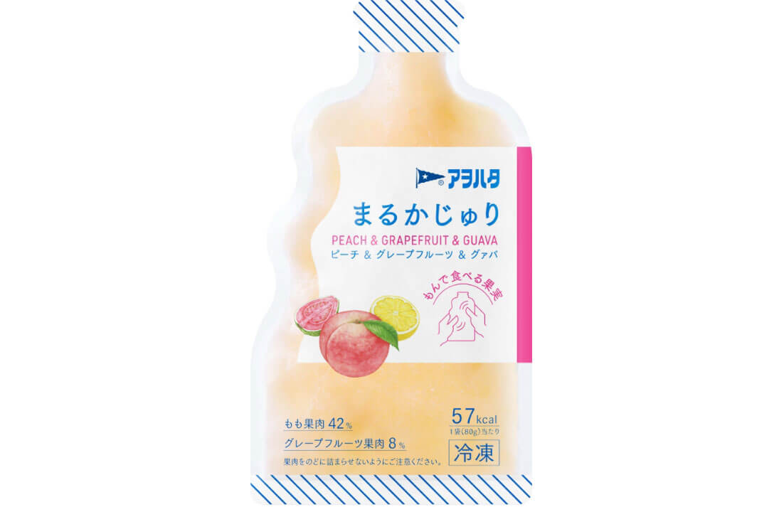アヲハタ　まるかじゅり ピーチ＆グレープフルーツ＆グァバ