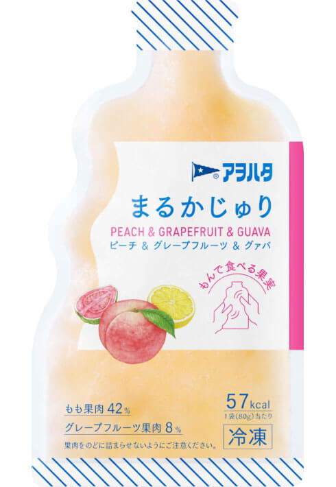 アヲハタ　まるかじゅり ピーチ＆グレープフルーツ＆グァバ