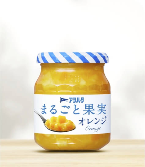 まるごと果実オレンジ　パッケージデザイン