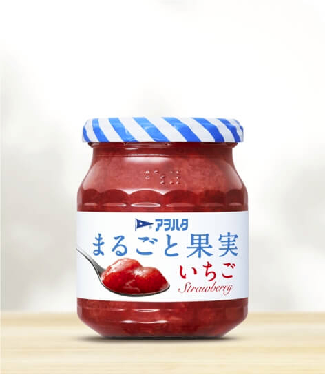 まるごと果実いちご　パッケージデザイン