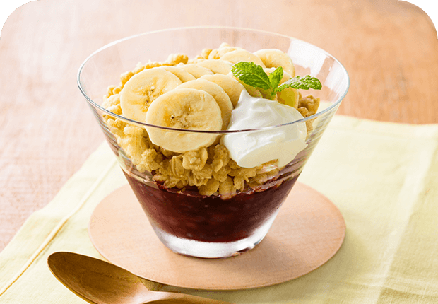 ミキサーいらず！ブルーベリーボウル