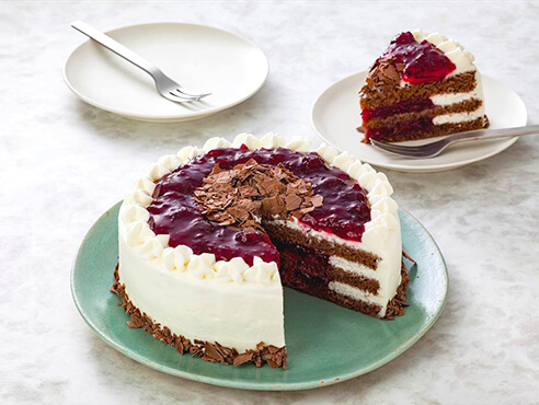 クランベリーのフォレ・ノワール