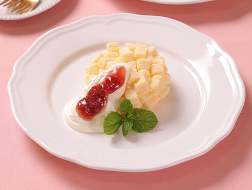 もふもふドームケーキ