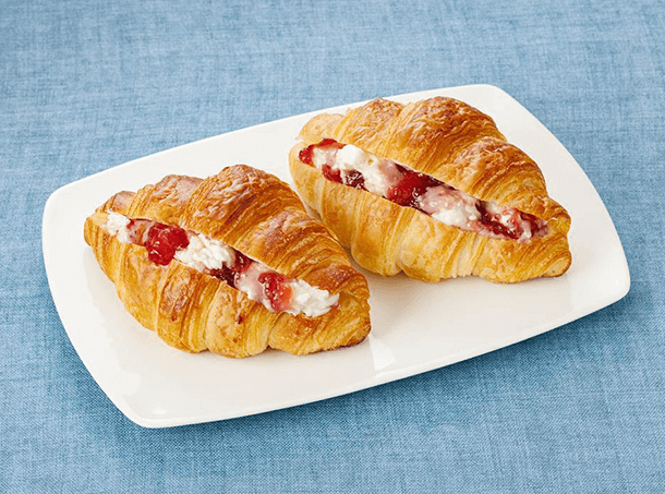 イチゴジャムとクリームチーズのサンド