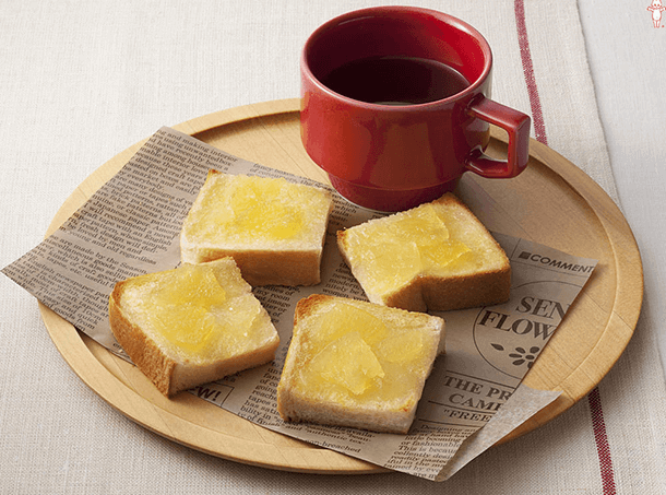 ホットアップルパイ風トースト