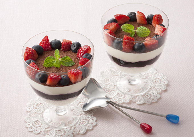 ティラミス風ベリーデザート