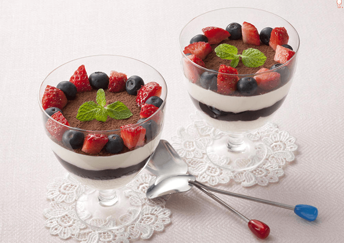 ティラミス風ベリーデザート