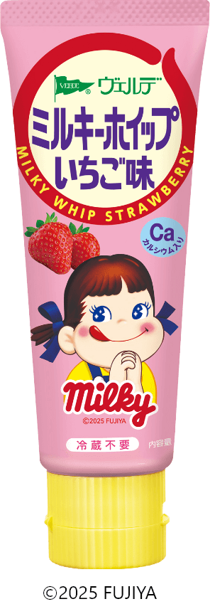 商品画像：アヲハタ　ミルキーホイップ いちご味