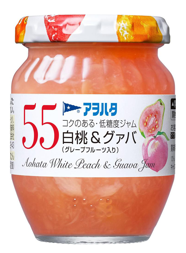 アヲハタ　５５　白桃＆グァバ（グレープフルーツ入り）